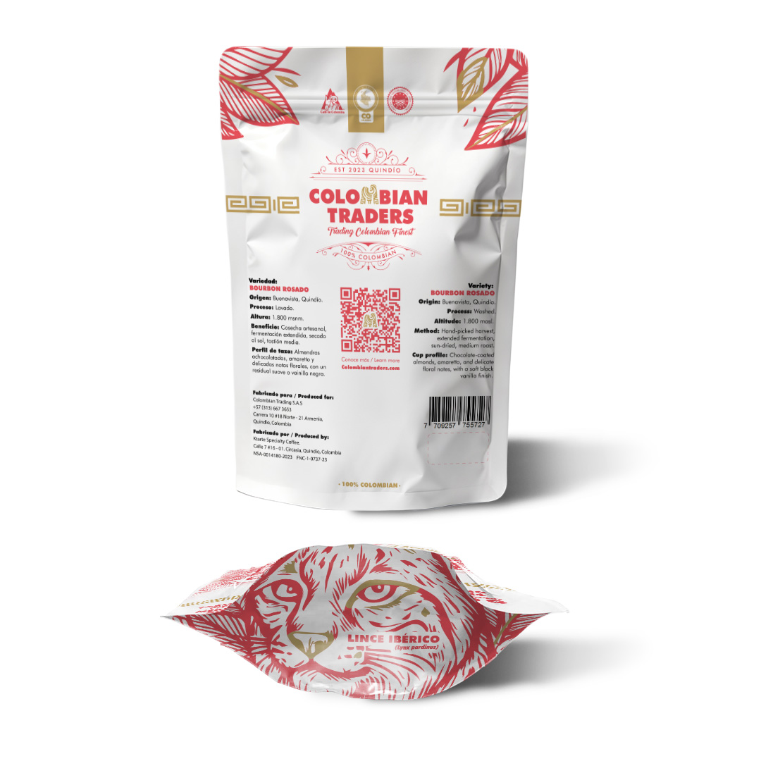 Bourbon Rosado Lavado 250gr - Image 2